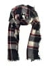 Unbranded 100% Wool Plaid Burgundy Purple Scarf One size - photo 1