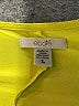 Ecote Yellow Sleeveless Blouse Size L - photo 7