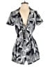 Lucy Paris 100% Polyester Tropical Gray Romper Size XS - photo 1