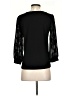 CeCe Black 3/4 Sleeve Top Size XS - photo 2