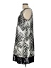 MSK Graphic Silver Cocktail Dress Size 10 - photo 5