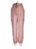 Express 100% Lyocell Solid Pink Cargo Pants Size M - photo 1