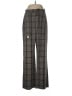 Lulus Plaid Gray Casual Pants Size M - photo 1