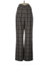 Lulus Plaid Gray Casual Pants Size M - photo 2