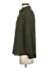 Zara 100% Polyester Animal Print Green button down Size XS - photo 5