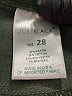 Just Black Green Jeggings Size 28 waist - photo 8