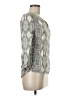 Crosby 100% Rayon Silver Green 3/4 Sleeve Blouse Size M (estimated) - photo 4