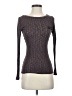 Valette Gray Long Sleeve T-Shirt Size XS - photo 1