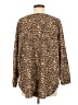 Mint Animal Print Brown Pullover Sweater Size M - photo 2