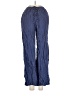 Sienna Sky Stripes Blue Casual Pants Size S - photo 1