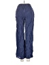 Sienna Sky Stripes Blue Casual Pants Size S - photo 2