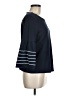 J.Crew 100% Cotton Blue 3/4 Sleeve Top Size M - photo 4
