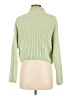 Divided by H&M 100% Polyester Green Turtleneck Sweater Size M - photo 2