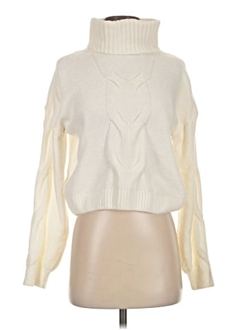 Hippie Rose Turtleneck Sweater (view 1)