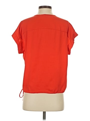 BCBGMAXAZRIA Short Sleeve Blouse (view 2)