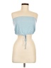 Me To We Blue Short Sleeve Top Size M - photo 1
