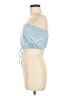Me To We Blue Short Sleeve Top Size M - photo 5