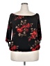 Unbranded Black 3/4 Sleeve Blouse Size L - photo 1