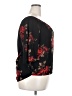Unbranded Black 3/4 Sleeve Blouse Size L - photo 4