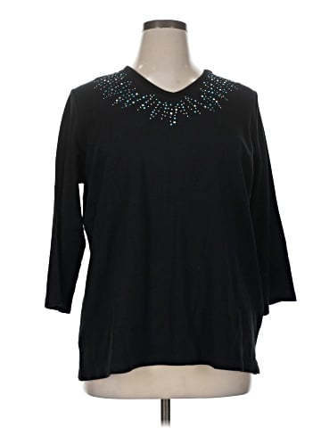 Quacker Factory 3/4 Sleeve Top (view 1)