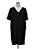 Doncaster Collection Solid Black Casual Dress Size 16 - photo 1