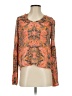 Love The Label Orange Long Sleeve Blouse Size XS - photo 1
