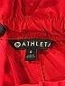 Athleta Solid Red Black Shorts Size 0 - photo 3