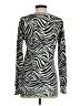 MICHAEL Michael Kors Animal Print Silver Pullover Sweater Size S - photo 2