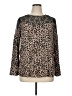 Torrid Animal Print Brown Long Sleeve Blouse Size 1X Plus (1) - photo 1