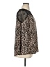 Torrid Animal Print Brown Long Sleeve Blouse Size 1X Plus (1) - photo 4
