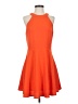 JOA 100% Polyester Solid Orange Cocktail Dress Size XS - photo 1