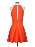 JOA 100% Polyester Solid Orange Cocktail Dress Size XS - photo 2