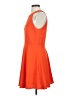 JOA 100% Polyester Solid Orange Cocktail Dress Size XS - photo 5