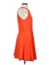JOA 100% Polyester Solid Orange Cocktail Dress Size XS - photo 4