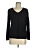 Talbots Outlet 100% Cotton Black Long Sleeve Blouse Size M - photo 1