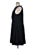 DKNY 100% Polyester Solid Black Cocktail Dress Size 16 - photo 5
