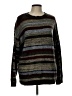 Unbranded 100% Acrylic Stripes Brown Pullover Sweater Size L - photo 1
