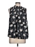 Joie 100% Polyester Black Sleeveless Blouse Size L - photo 1
