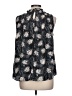 Joie 100% Polyester Black Sleeveless Blouse Size L - photo 2