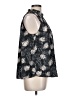 Joie 100% Polyester Black Sleeveless Blouse Size L - photo 4