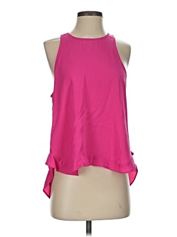 Line & Dot Sleeveless Blouse (view 1)