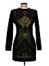 La'Ros Graphic Black Cocktail Dress Size L - photo 1