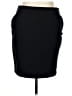Elle Solid Black Casual Skirt Size XL - photo 1