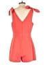 BCBGeneration Solid Red Romper Size 6 - photo 2