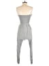 Heart & Hips Solid Gray Romper Size M - photo 2
