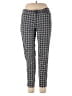 Crazy Line Houndstooth Gray Casual Pants Size 10 - photo 1