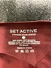 Set Active Burgundy Active Pants Size S - photo 4