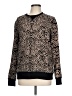 Rag & Bone/JEAN 100% Cotton Animal Print Brown Pullover Sweater Size L - photo 1