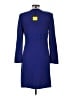 St. John Collection Blue 3/4 Sleeve Top Size 8 - photo 2