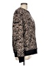 Rag & Bone/JEAN 100% Cotton Animal Print Brown Pullover Sweater Size L - photo 4